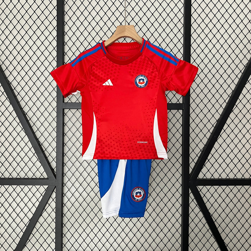 CHILE I SHIRT COPA AMERICA 2024 CHILDREN'S SET