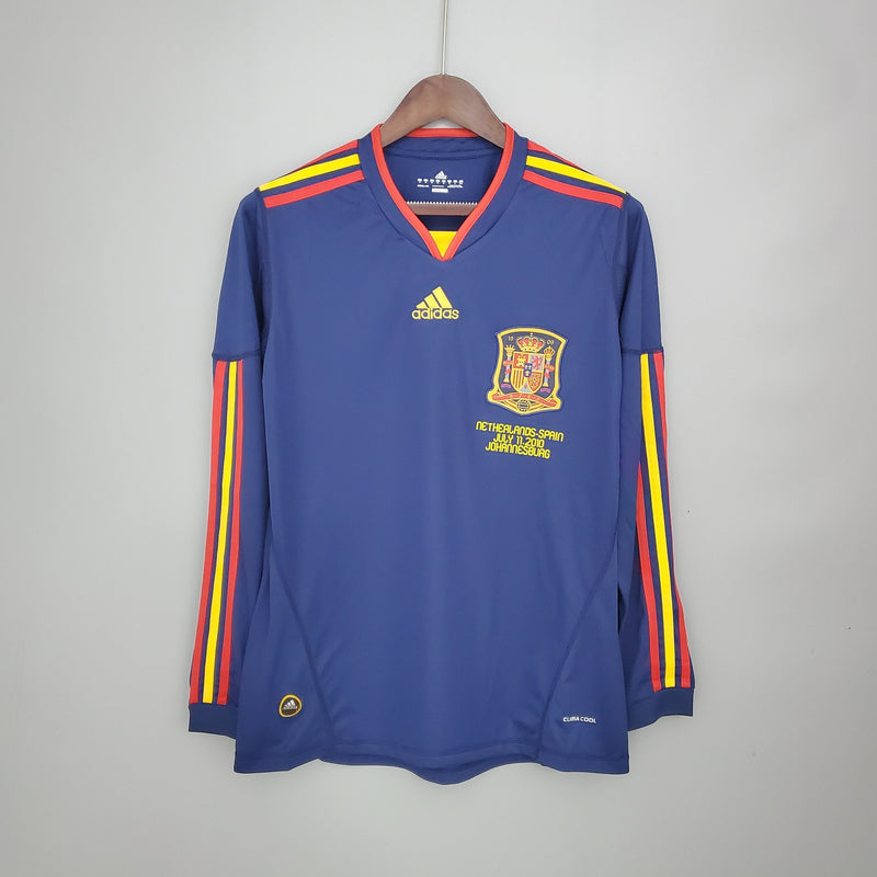 SPAIN WORLD CUP I 2010 men (RETRO) LONG SLEEVE