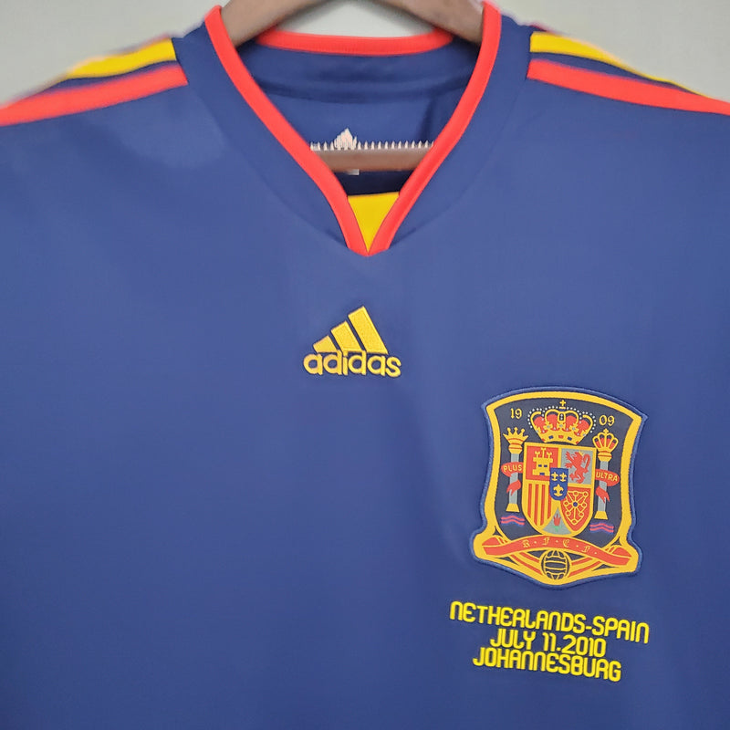 SPAIN WORLD CUP I 2010 men (RETRO) LONG SLEEVE