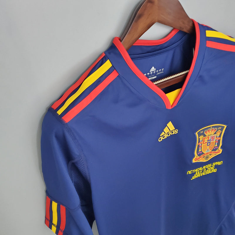 SPAIN WORLD CUP I 2010 men (RETRO) LONG SLEEVE