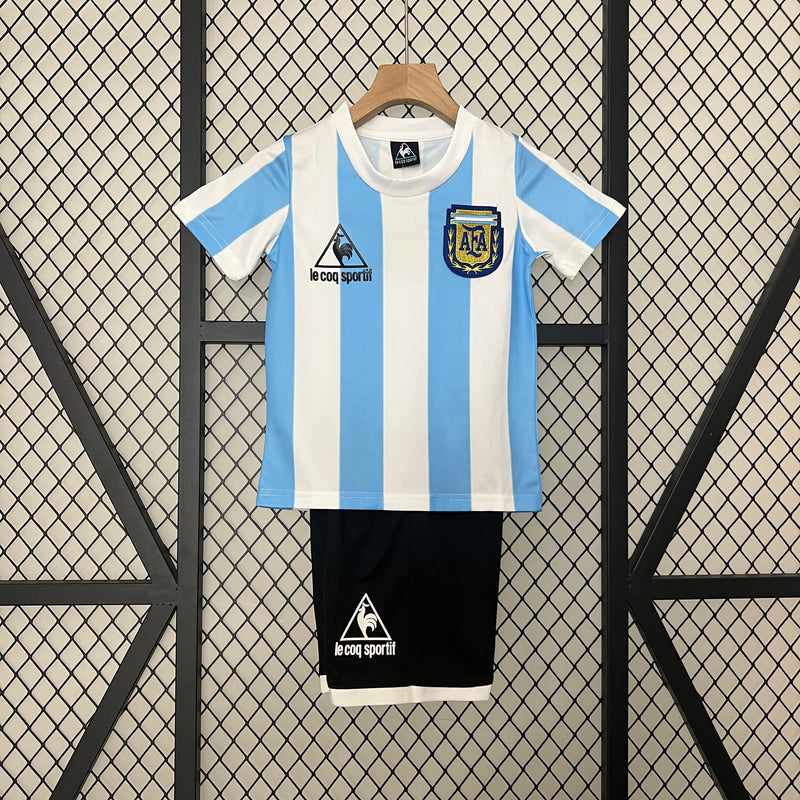 ARGENTINA I 1986 JERSEY KIDS SET (RETRO)