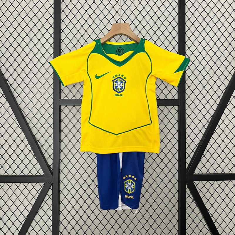 BRAZIL I 2004 JERSEY CHILDREN'S SET (RETRO)