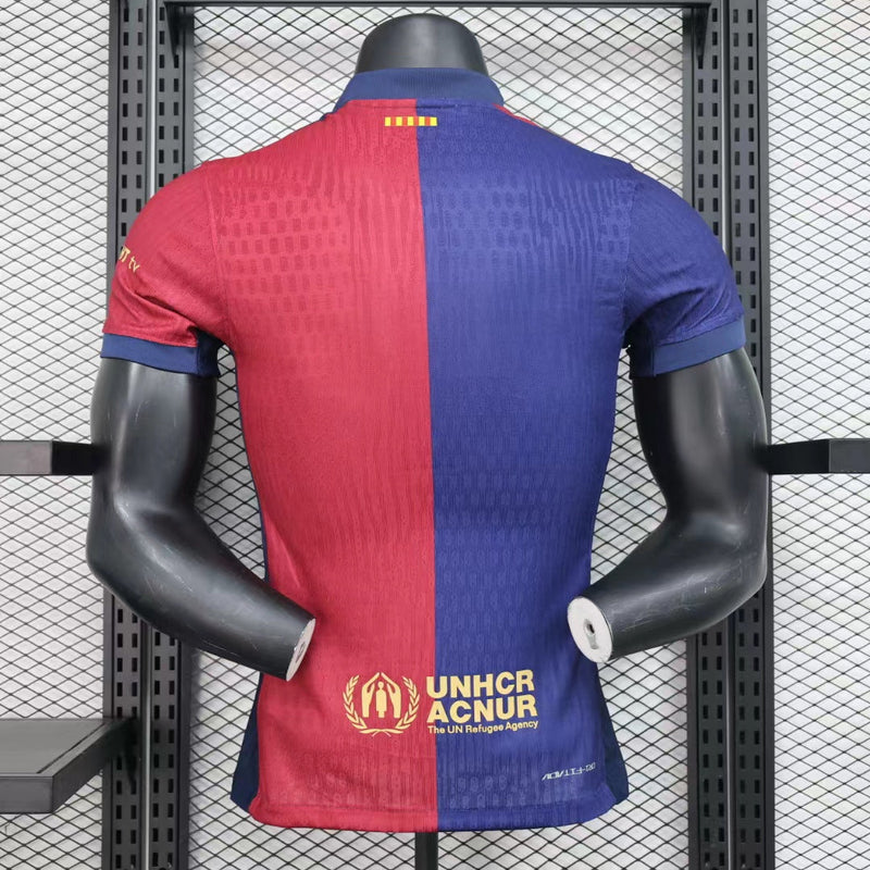 CAMISOLA BARCELONA I 24/25 homem (VERSÃO JOGADOR)