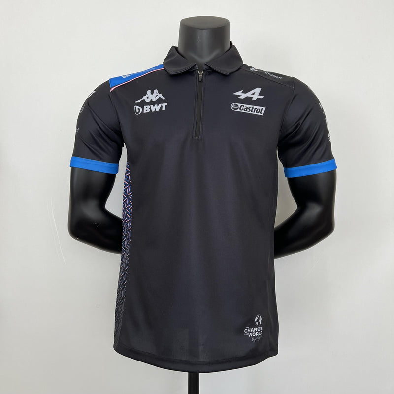 F1 Alpine 2023 F1 black jersey - POLO