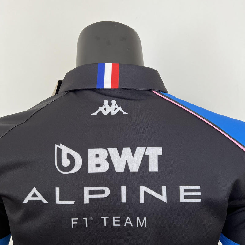 F1 Alpine 2023 F1 black jersey - POLO