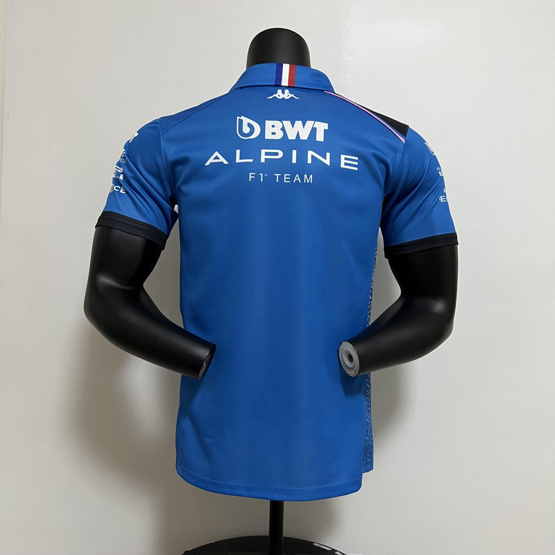 F1 Alpine 2023 F1 blue SHIRT - POLO