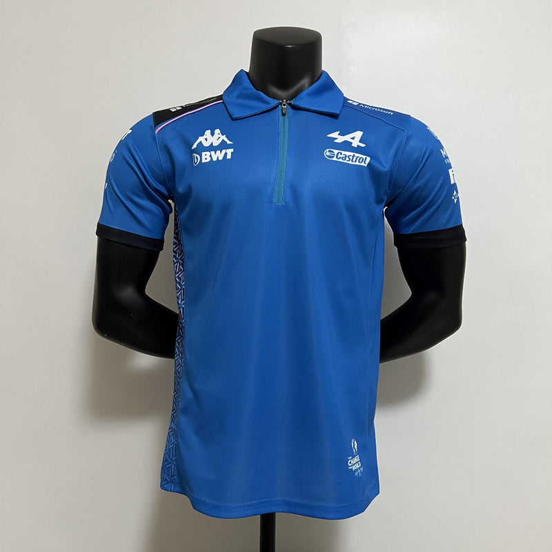 F1 Alpine 2023 F1 blue SHIRT - POLO