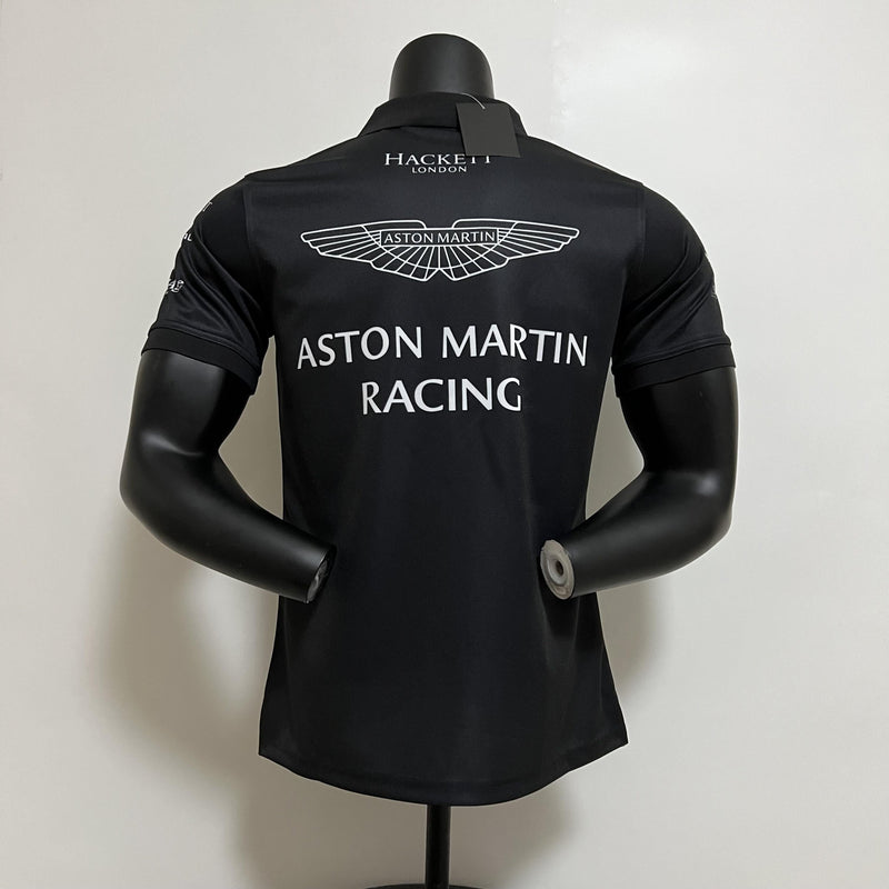 F1 Aston Martin 2023 Jersey - Black POLO