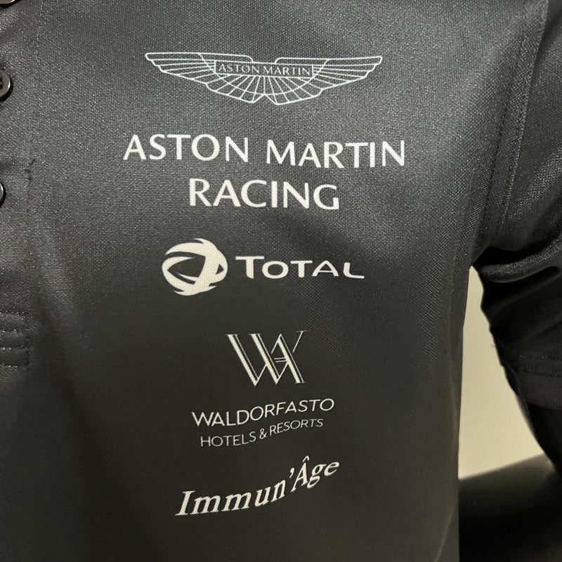 F1 Aston Martin 2023 Jersey - Black POLO