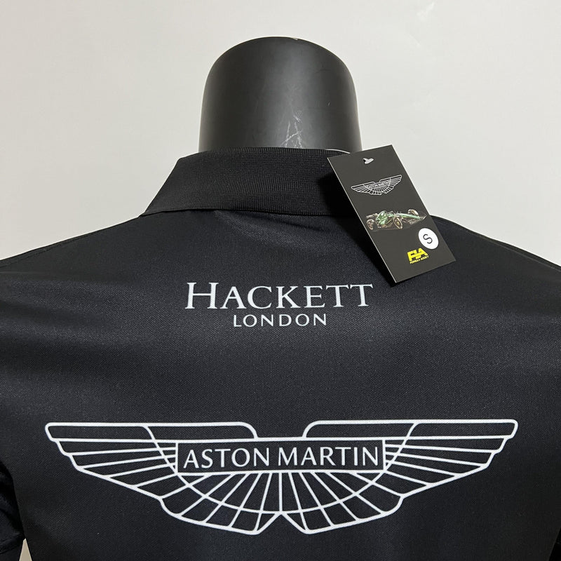 F1 Aston Martin 2023 Jersey - Black POLO