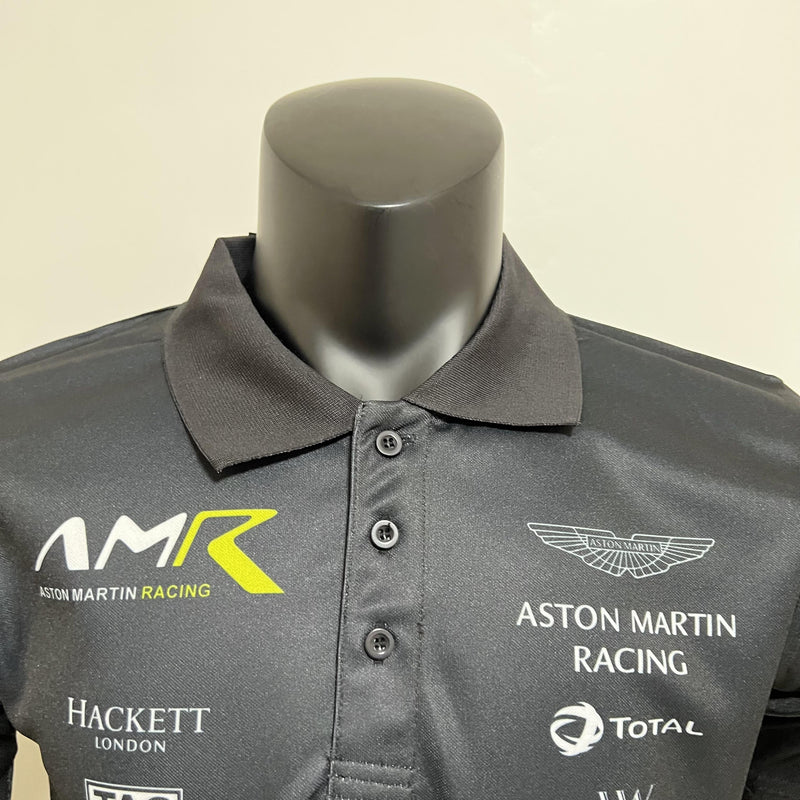 F1 Aston Martin 2023 Jersey - Black POLO