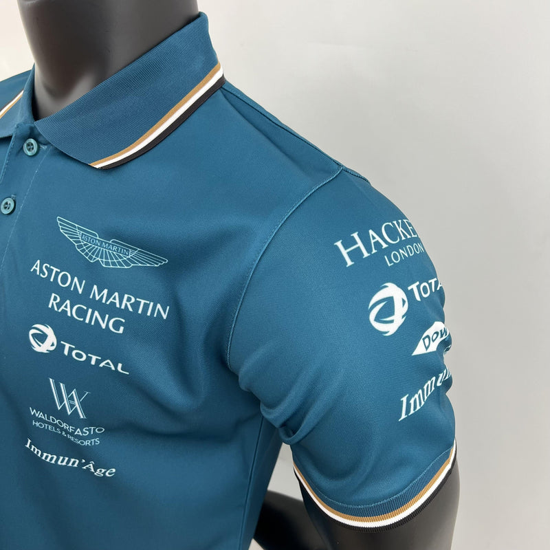 CAMISOLA F1 Aston Martin 2023 - Green POLO