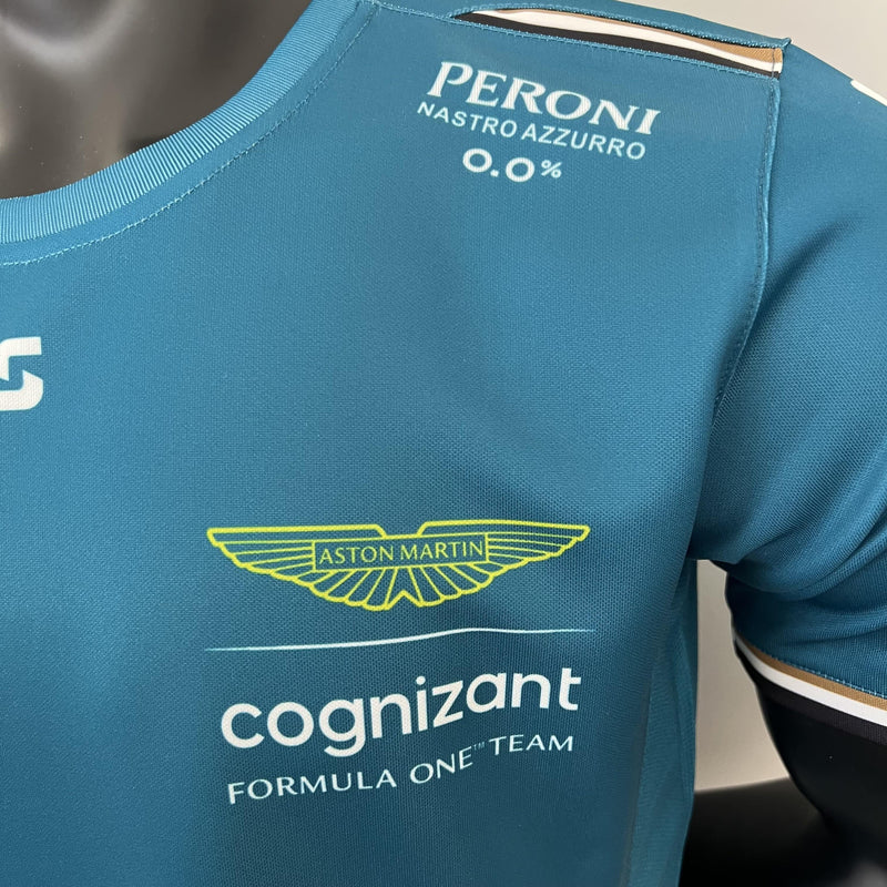 F1 Aston Martin 2023 SWEATSHIRT - # STROLL - #18 Green t shirt