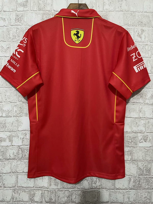 CAMISOLA F1 FERRARI 2024 F1 shirt RED - POLO