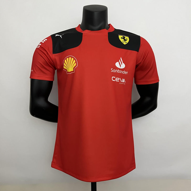 F1 Ferrari 2023 red shirt -