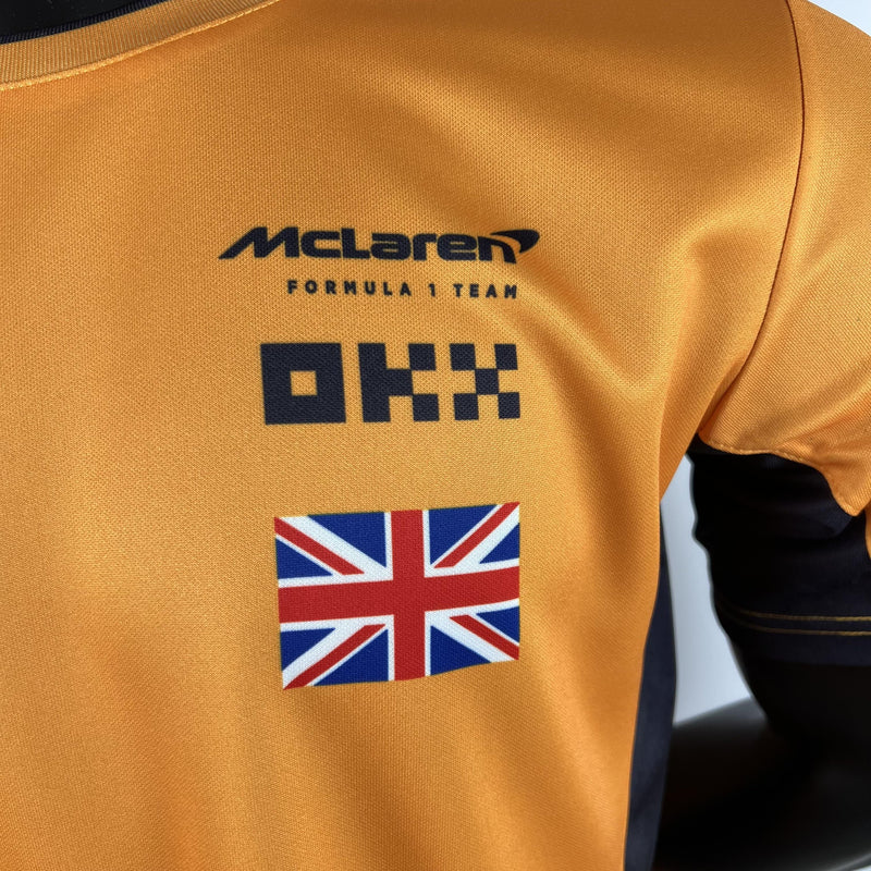 F1 McLaren 2023 SWEATSHIRT - Orange racing shirt