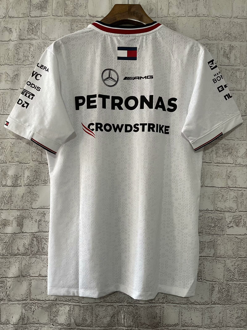 F1 SWEATSHIRT Mercedes 2024 new white F1 shirt