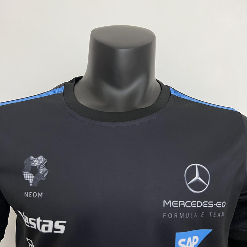 F1 SWEATSHIRT Mercedes Benz 2023 Black T-shirt - 2