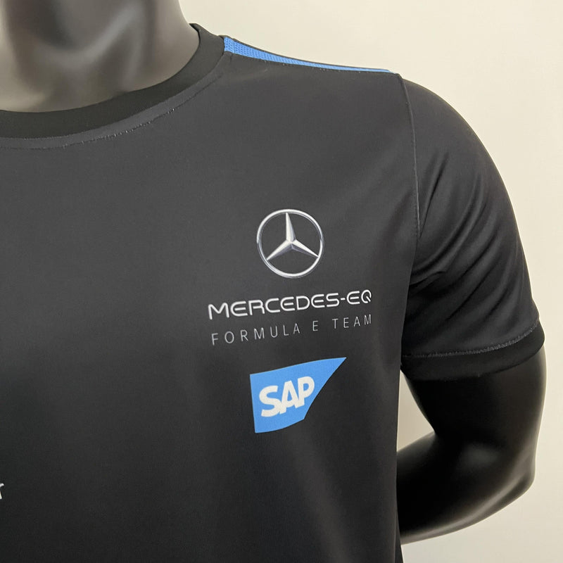 F1 SWEATSHIRT Mercedes Benz 2023 Black T-shirt - 2