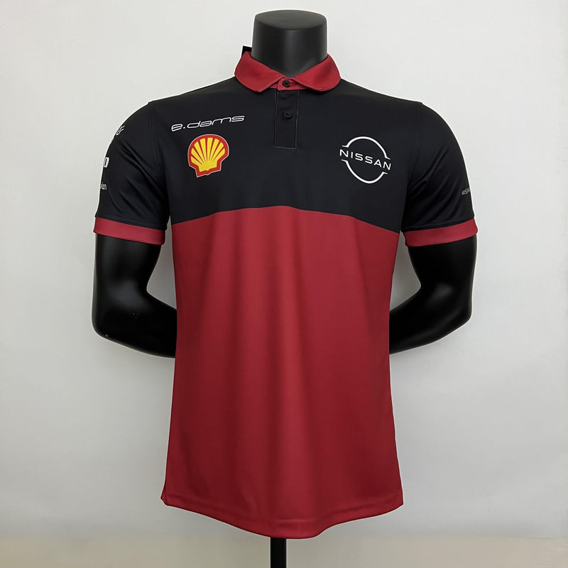 CAMISOLA F1 NISSAN 2023 red T shirt - POLO