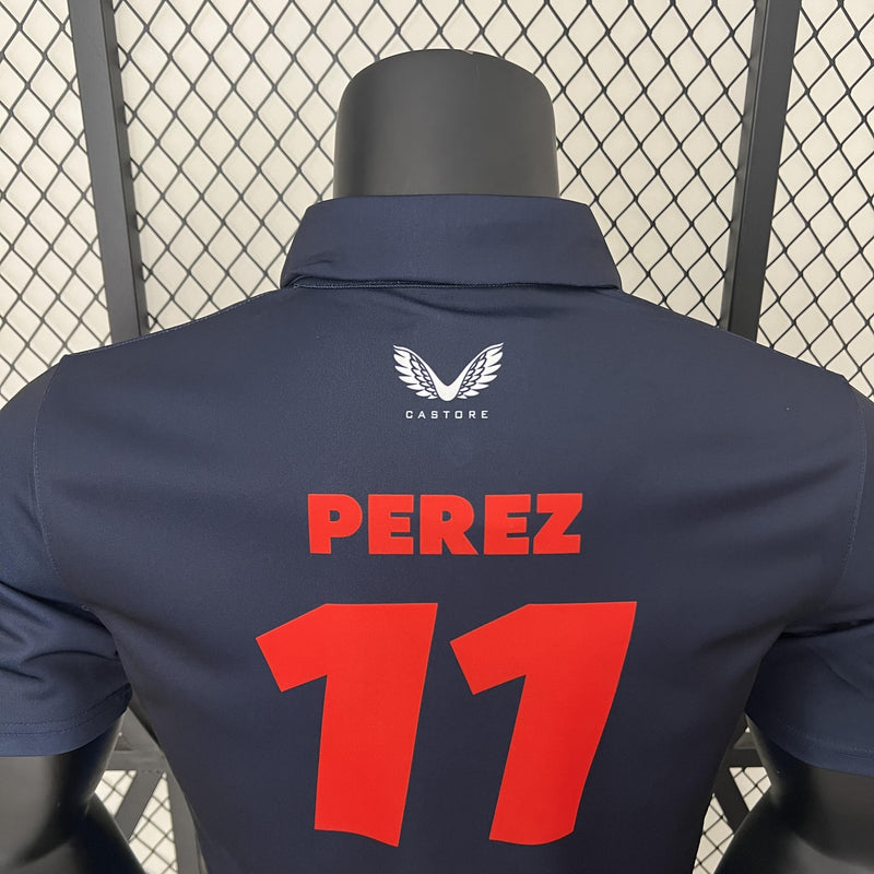 CAMISOLA F1 Red Bull 2024 #PEREZ - #11  - Blue - POLO