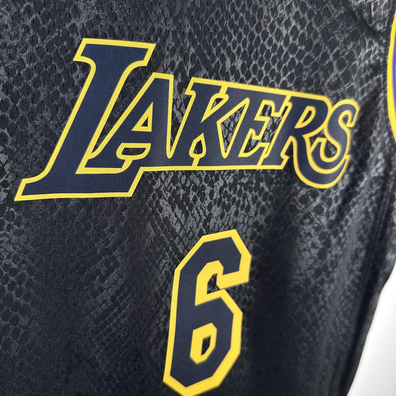 NBA LOS ANGELES LAKERS SHIRT Black Mamba Edition