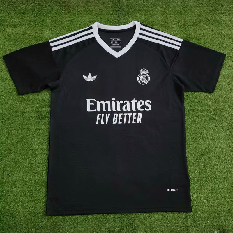 REAL MADRID GOALKEEPER SHIRT I 24/25 men - BLACK