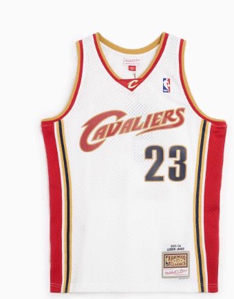 CAMISOLA NBA CLEVELAND CAVALIERS BRANCA