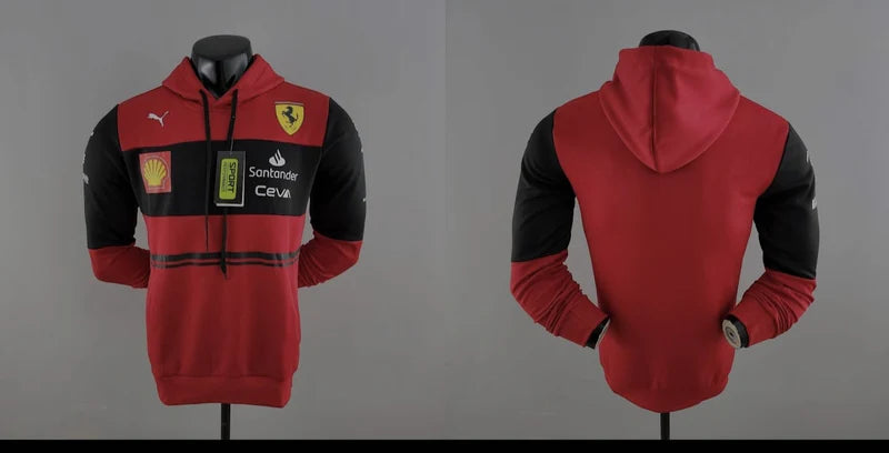 RED FERRARI FORMULA 1 HOODIE - F1