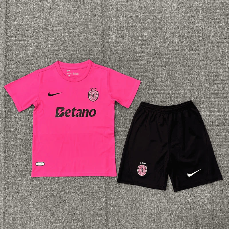 SPORTING CP OUTUBRO ROSA 24/25 CONJUNTO INFANTIL