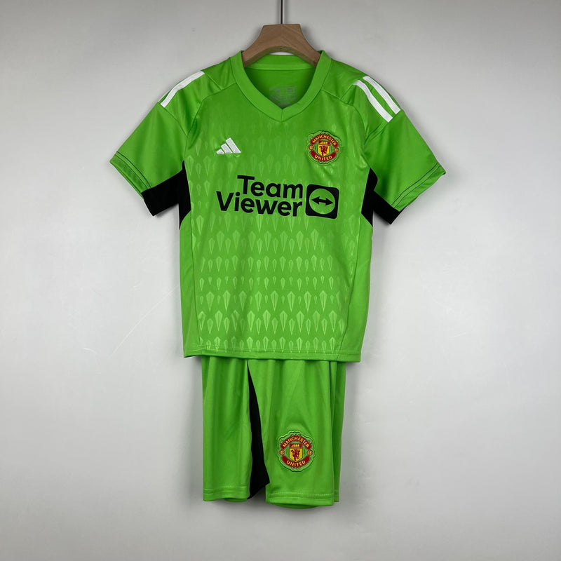 MANCHESTER UNITED GOALKEEPER I 23/24 KIDS SET