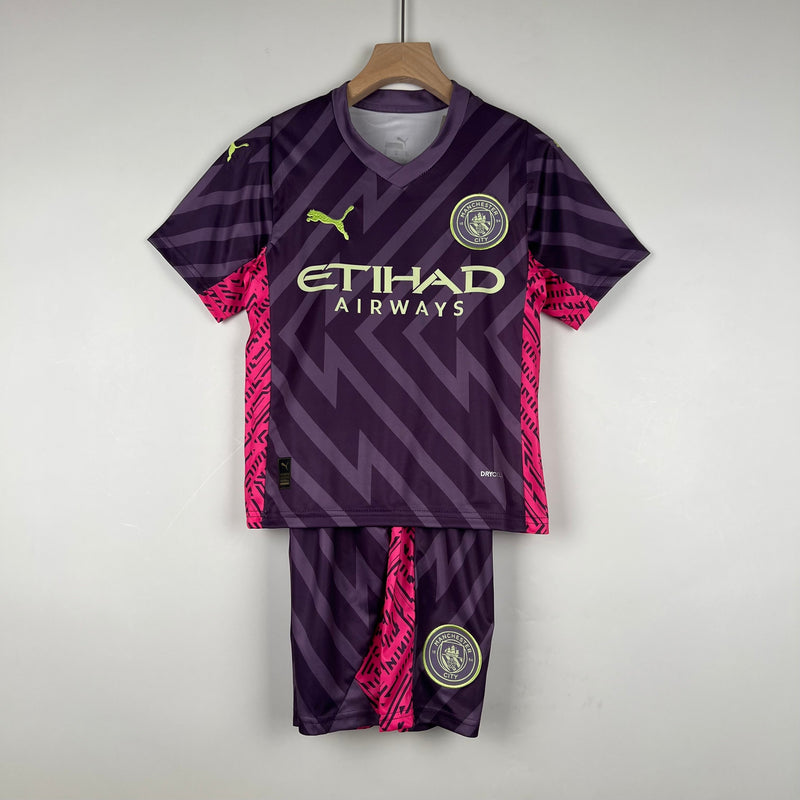 MANCHESTER CITY III PORTER/GOAL GUARD 23/24 KIDS SET