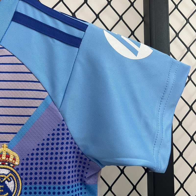 REAL MADRID PORTERO/GUARDA REDES I 24/25 CONJUNTO INFANTIL