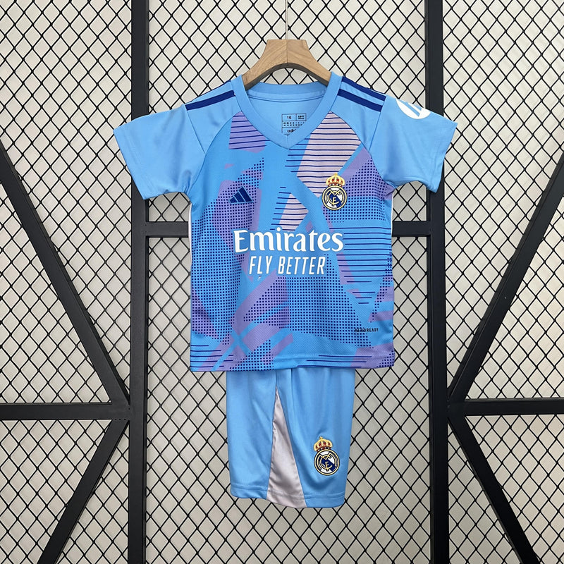 REAL MADRID PORTERO/GUARDA REDES I 24/25 CONJUNTO INFANTIL