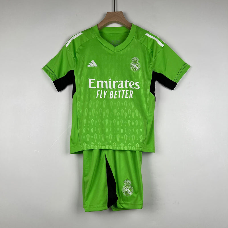 REAL MADRID PORTERO/GOAL GUARD I 23/24 KIDS SET