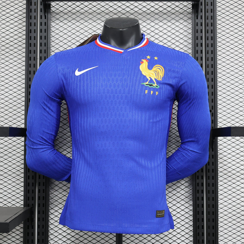 FRANCE I LONG SLEEVE EURO 2024 men's T-SHIRT (PLAYER VERSION)