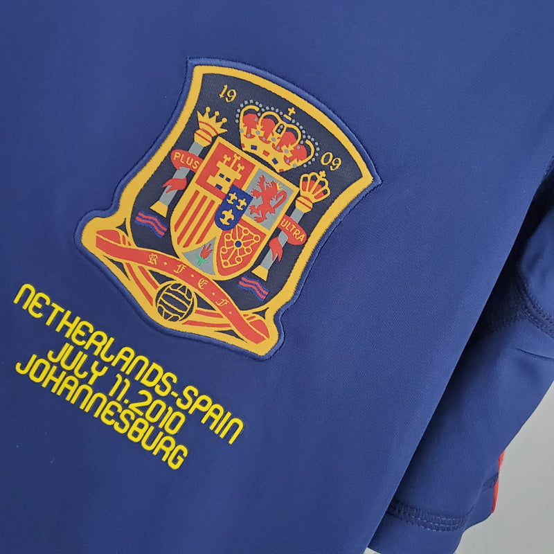 SPAIN WORLD CUP I 2010 men (RETRO) LONG SLEEVE