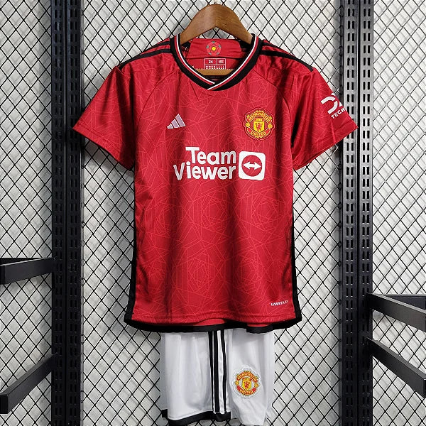 MANCHESTER UNITED I SHIRT 23/24 CHILDREN'S SET